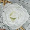Голова розы, 10 см, шелк