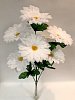 Букет ромашек, 7 голов, 75 см, х/б