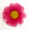 Голова ромашки, атлас, 7 см