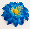 Голова герберы, шелк, 15,5 см