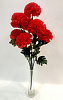 Букет гвоздик, шелк, 60 см