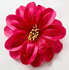 Голова георгина, шелк, 12 см