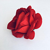 Голова розы, бархат, 10 см