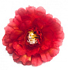 Голова пиона, шелк, 9 см