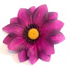 Голова ромашки, атлас, 12 см