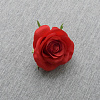 Голова розы, шелк, 8,5 см