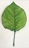 Лист овальный на ножке, атлас, 30 см