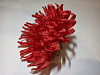 Голова хризантемы игольчатой, шелк, 12 см