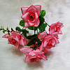 Букет роз, атлас, 40 см