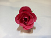 Бутон розы, атлас, 4 см