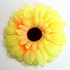 Голова ромашки, атлас, 15 см