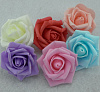 Голова розы, латекс, 6 см