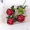 Ветка роз, шелк, 80 см