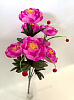 Букет пионов, 7 голов, 60 см, нетканный