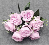 Букет роз с мелкоцветом, 10 голов, 40 см, атлас