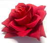 Голова розы остролистной, бархат, 15 см