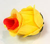 Бутон розы, нетканный с атласом, 9,5 см