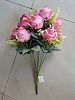 Букет роз с мелкоцветом, 11 голов, 44 см, шелк