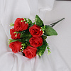 Букет роз, х/б, 33 см