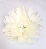 Голова хризантемы махровой, 11 см, атлас