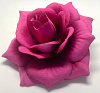 Голова розы, бархат, 12,5 см