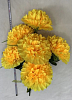 Букет хризантемы, 6 голов, 61 см, шелк